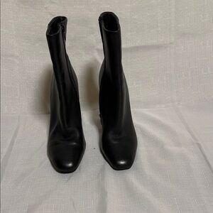 Steve Madden Sleek Black Ankle Booties